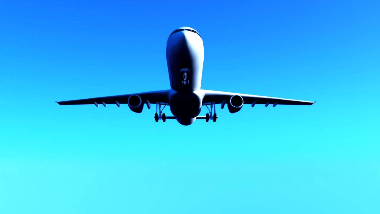airplane animation - YouTube