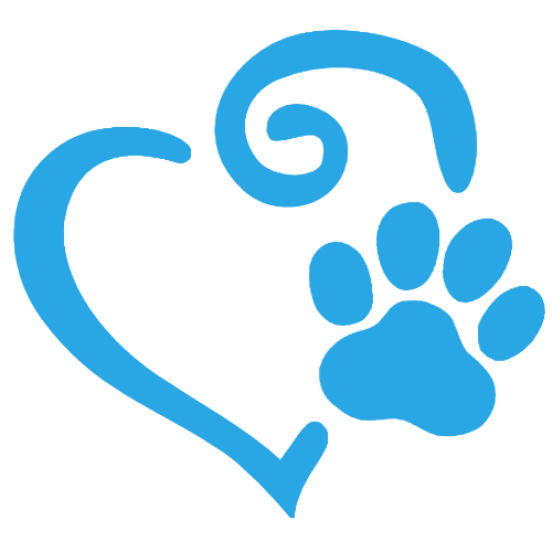 Best Photos of Blue Dog Paw Print Heart - Dog Paw Print Heart ...