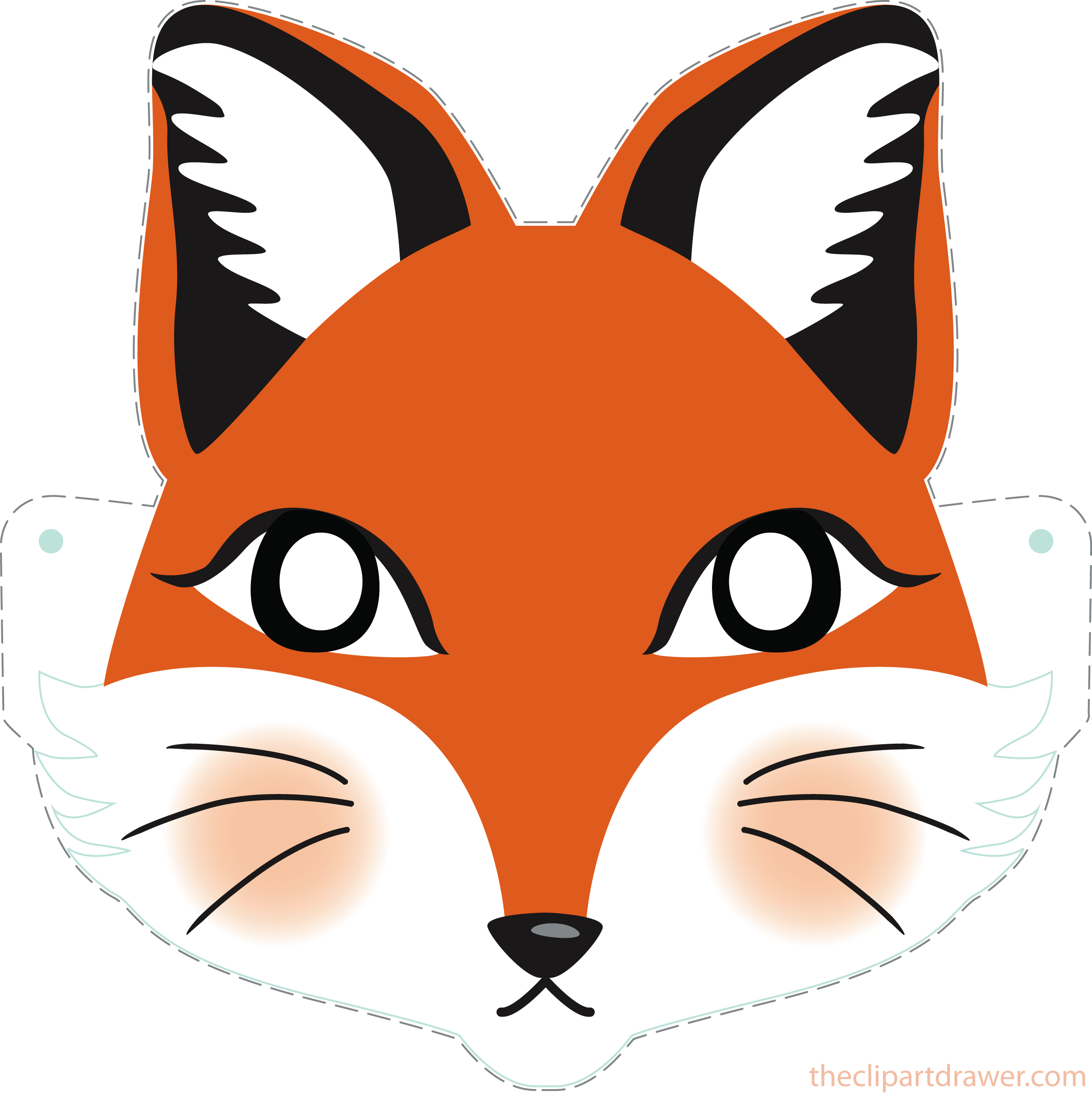 Animal Mask Clipart