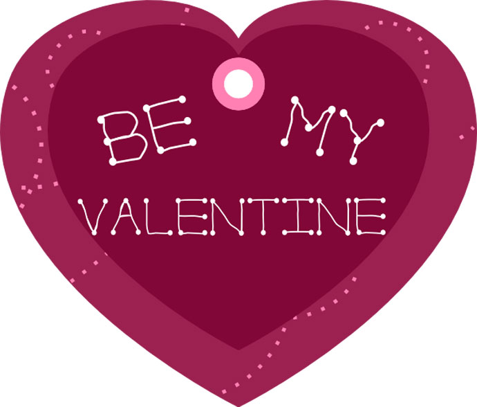 Valentine Heart Shaped Gift free vector | Webbyarts - Download ...