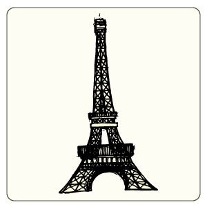 Doodle Eiffel Tower ~ Design Share