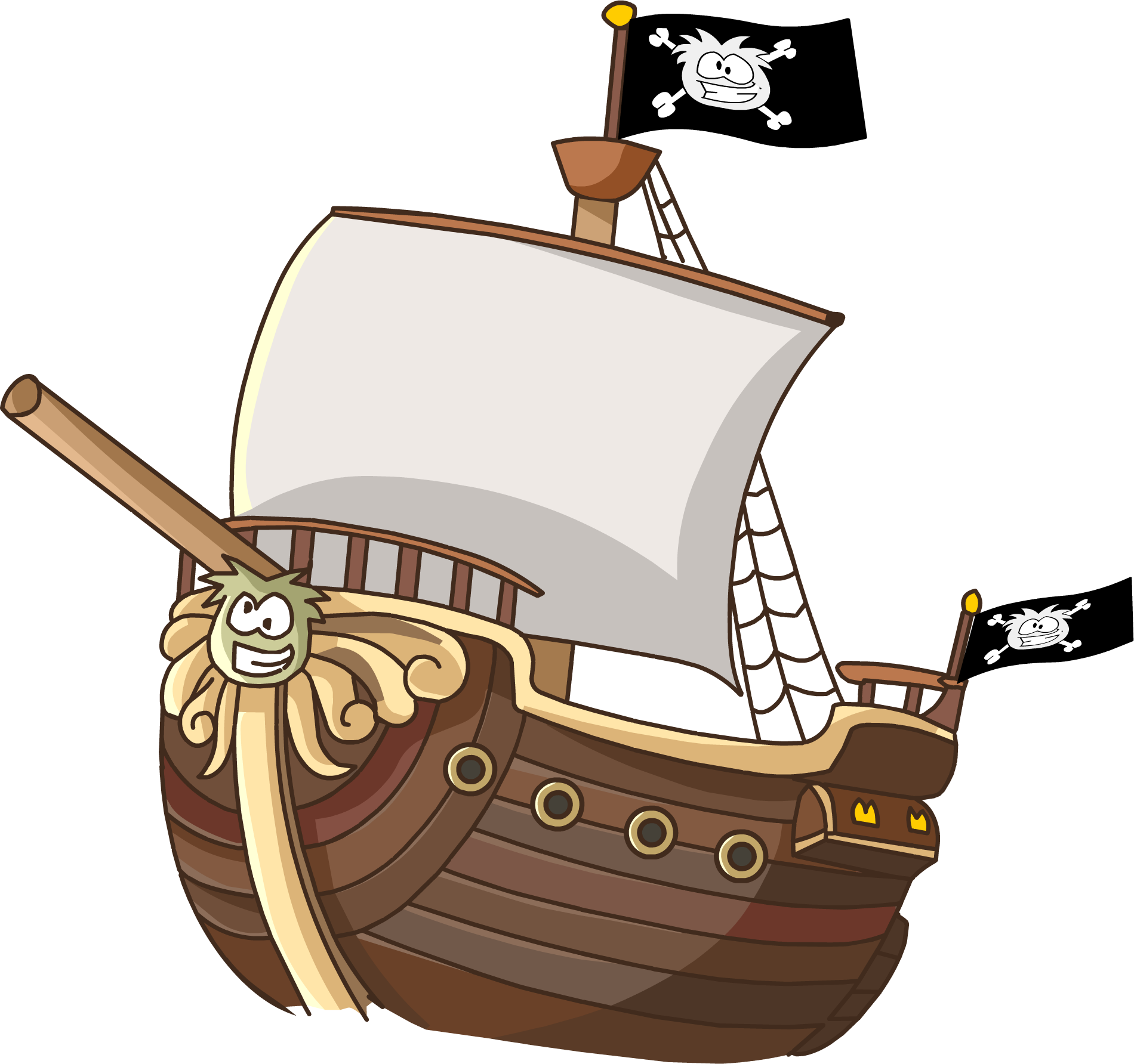 Pirate Ship Clipart