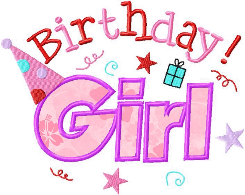 free birthday girl clipart - photo #7