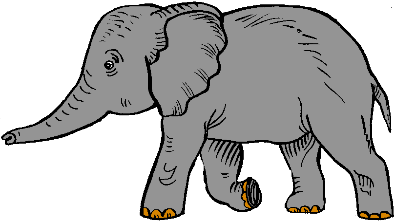 clipart image of an elephant - photo #25