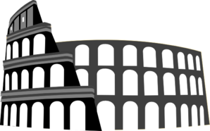 colosseum rome simplified by 1