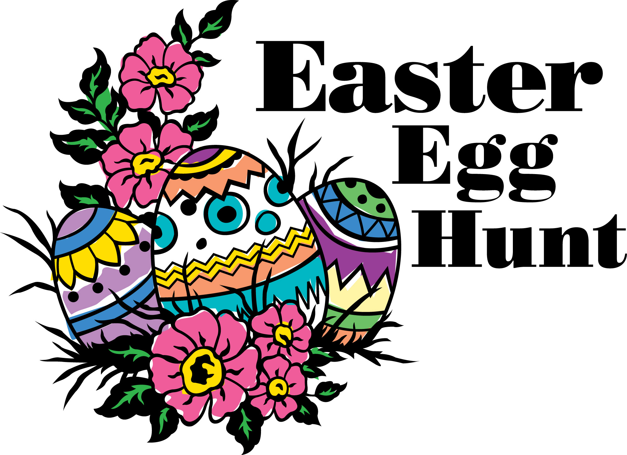 Pics For > Easter Egg Hunt Clipart