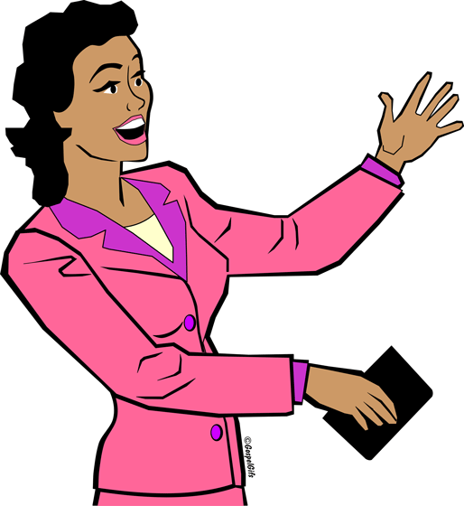 African American Women Clip Art