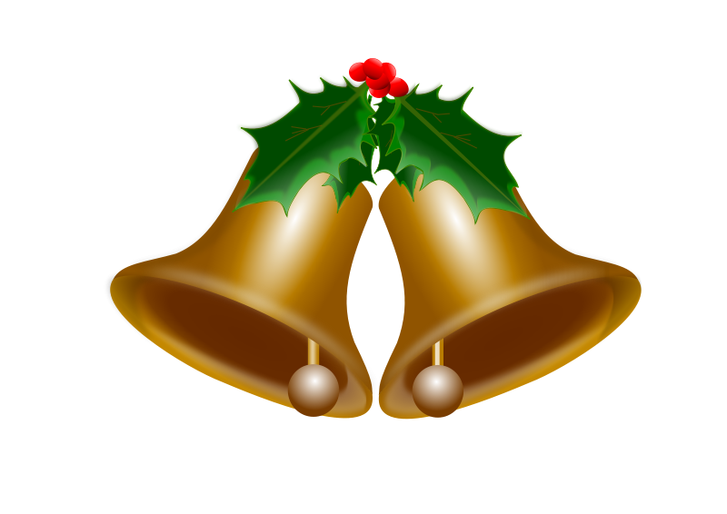 Bells of Christmas Free Vector / 4Vector