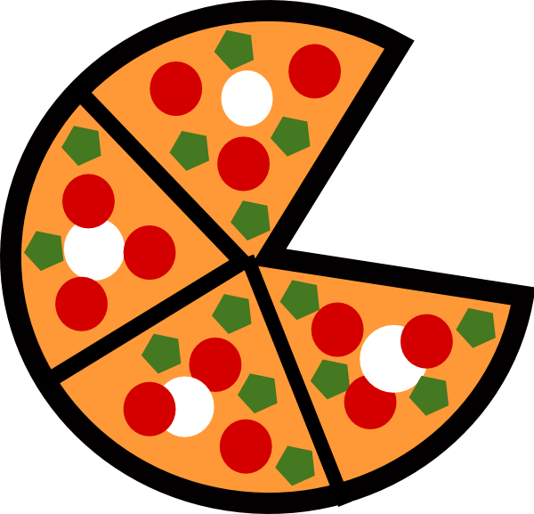 Pepperoni Pizza Clip Art - Free Clipart Images