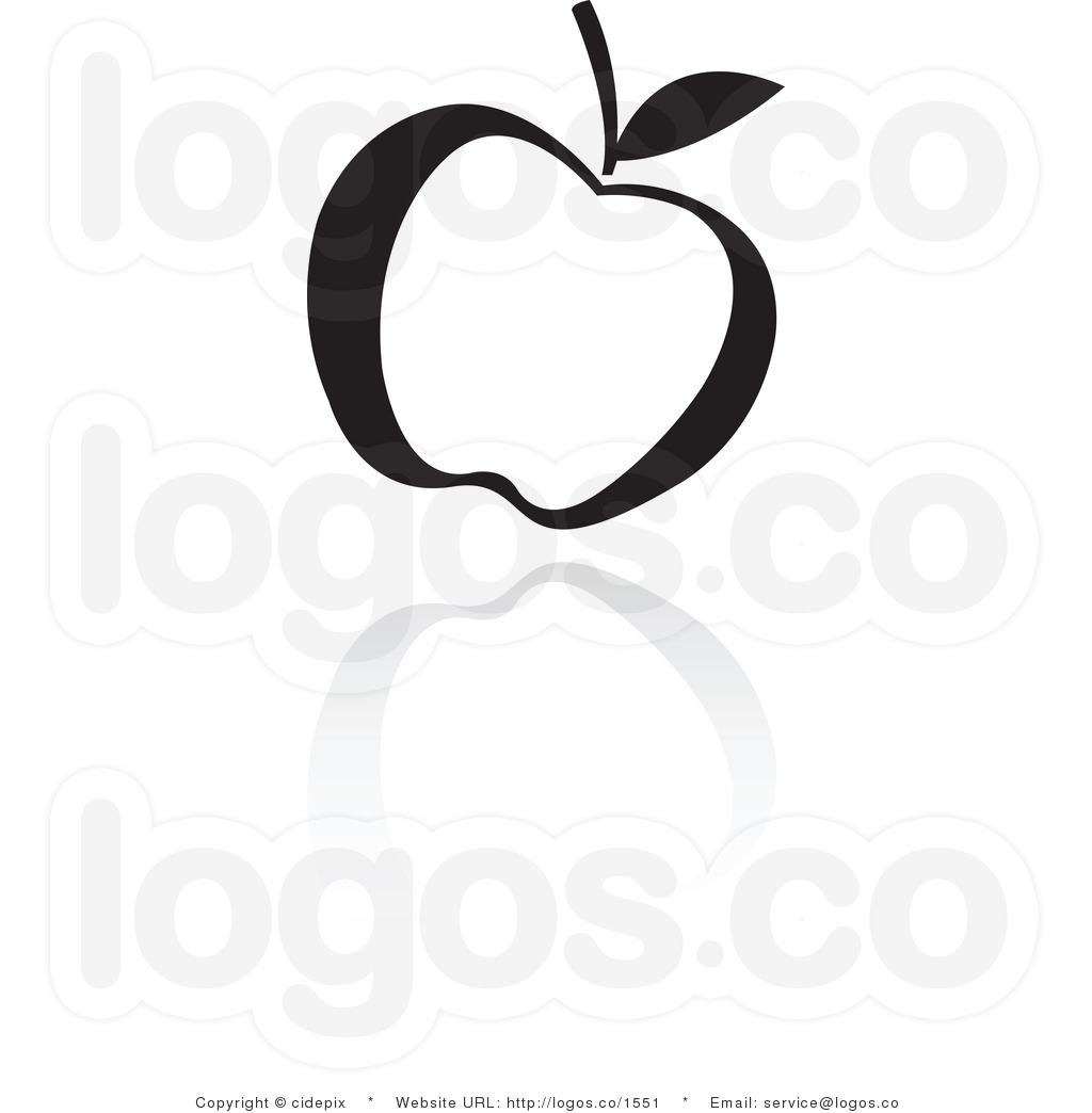 clipart apple logo - photo #33