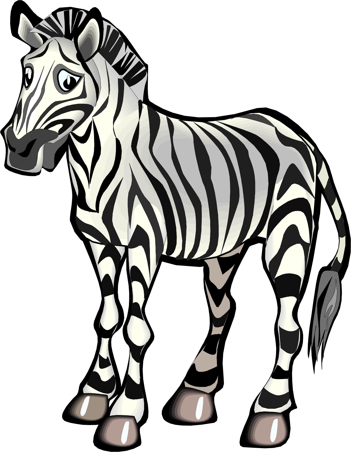 zebra picture clipart - photo #19