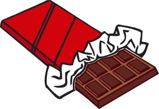 Snack Clip Art - Chocolate Candy Bar Image
