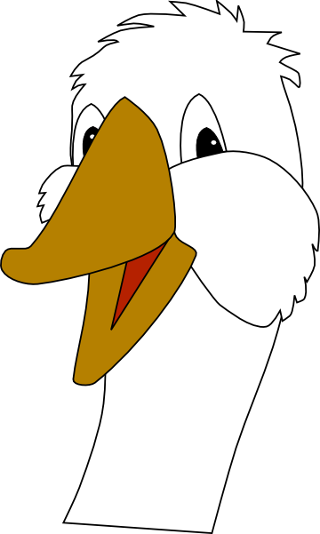 Goose Head Clip Art - vector clip art online, royalty ...
