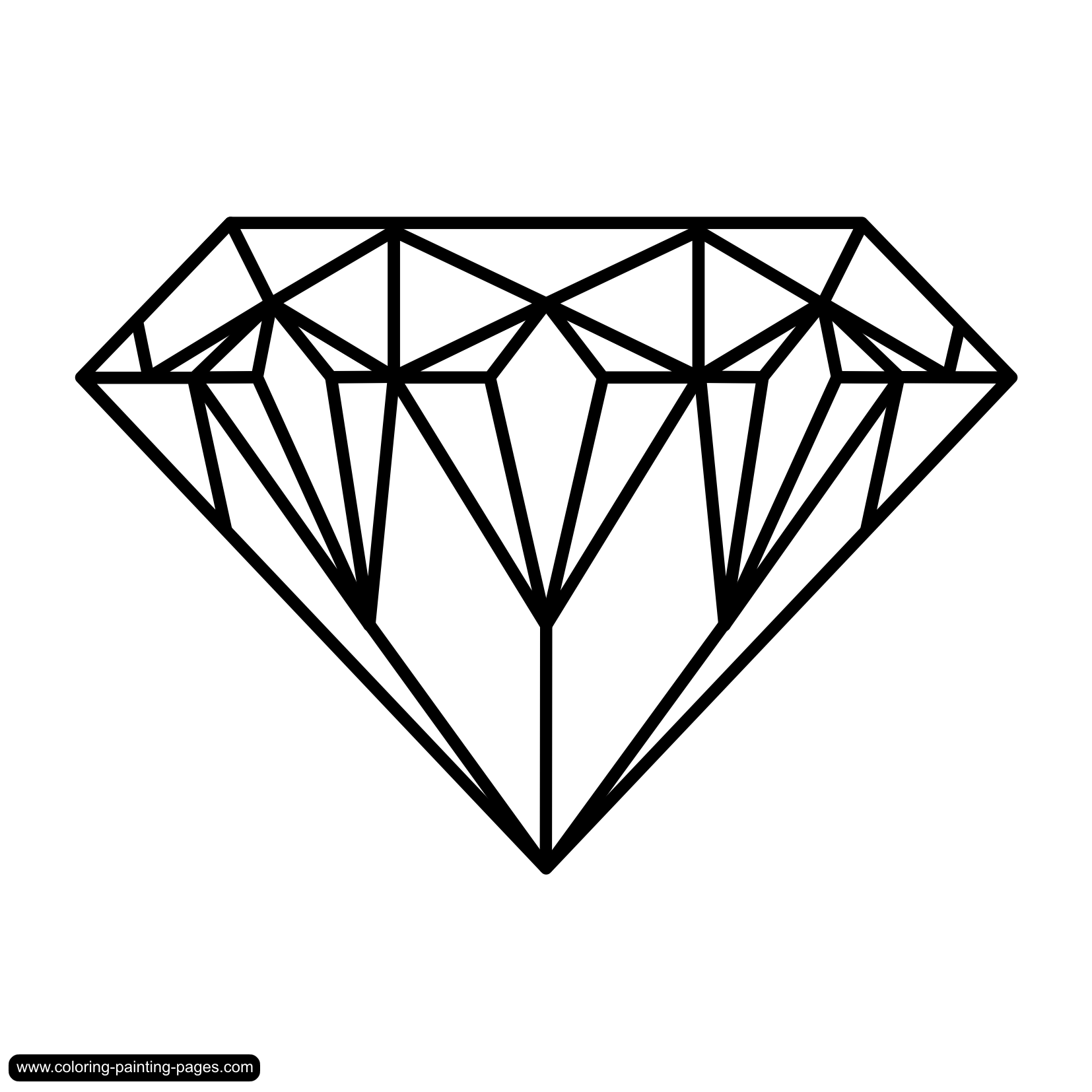 New Diamond Coloring Pages 47 #1857