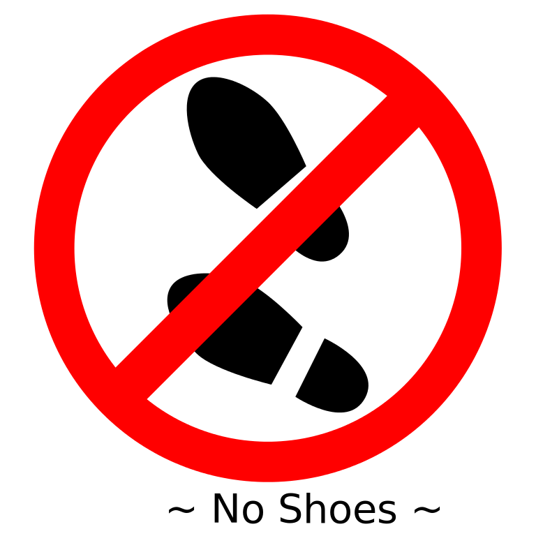 Remove Your Shoes Logo Png