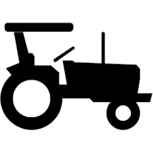 Tractor Silhouette Clipart