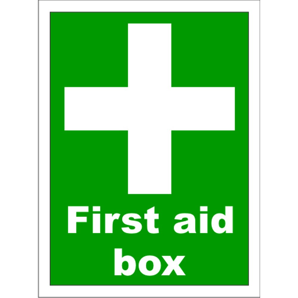 First Aid Box Sign