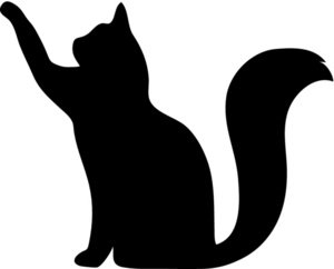 Cat Clipart Image - Silhouette of a Cat