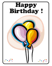 7) Printable Birthday Cards to Download