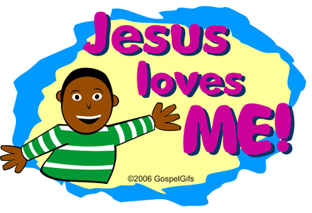 Jesus Loves Me! -- Free Christian Clipart
