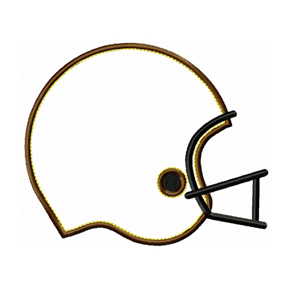 clipart football helmet outline - photo #2