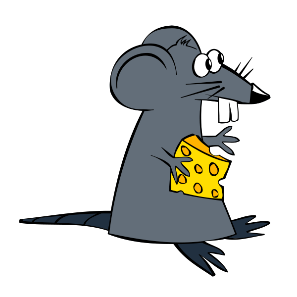 Greedy Rat SVG Vector file, vector clip art svg file