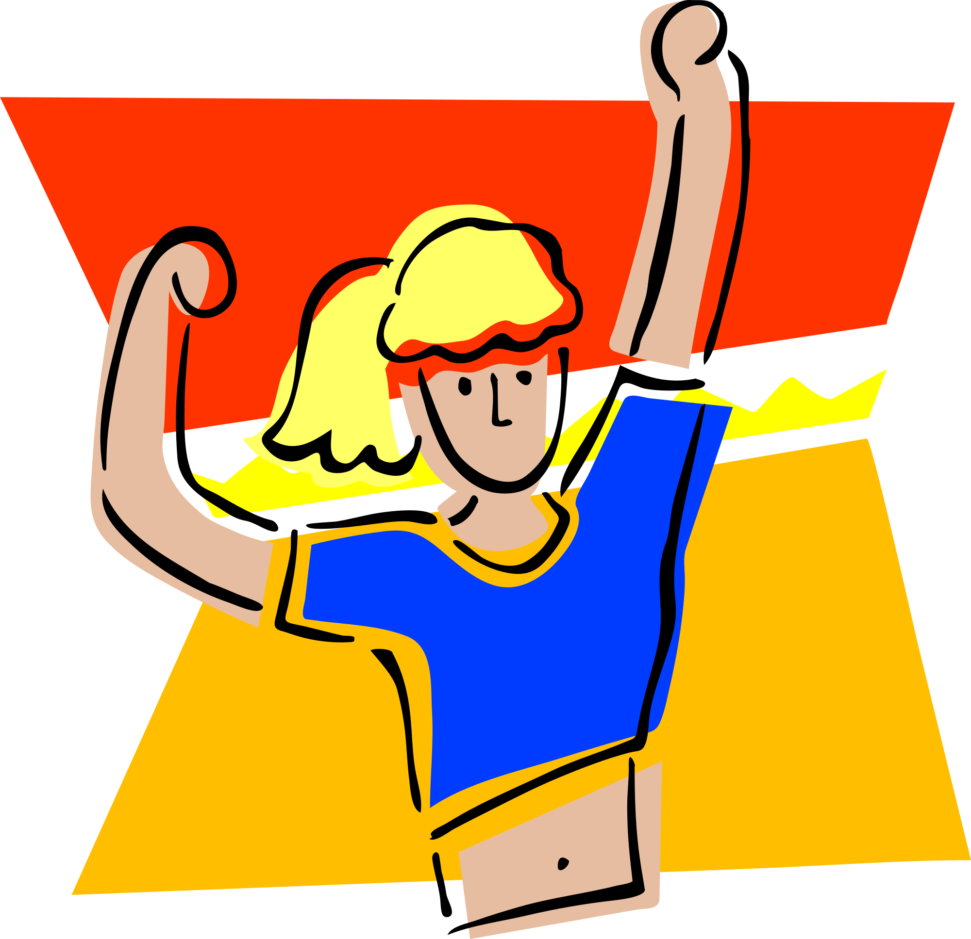 Physical fitness clipart