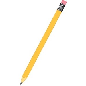 Clipart long pencil