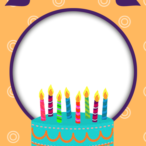657 views Birthday frame with cake - FreeProducts