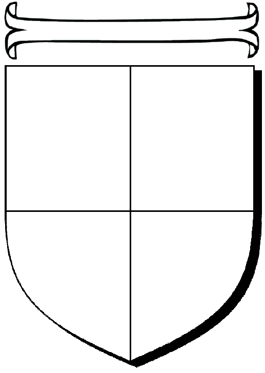 Shield Outline Coat Arms - Free Clipart Images