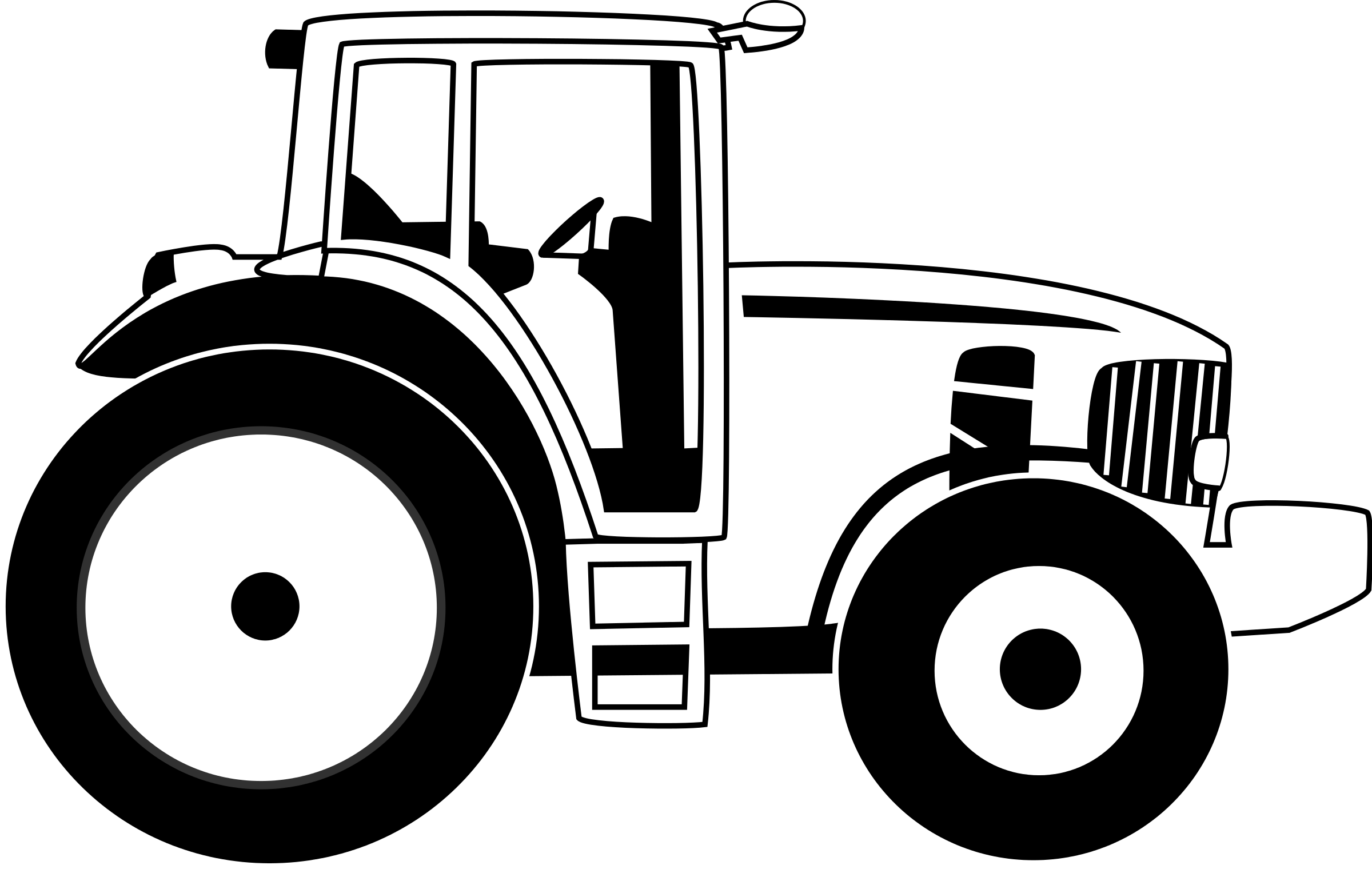 Farm Tractor Clipart