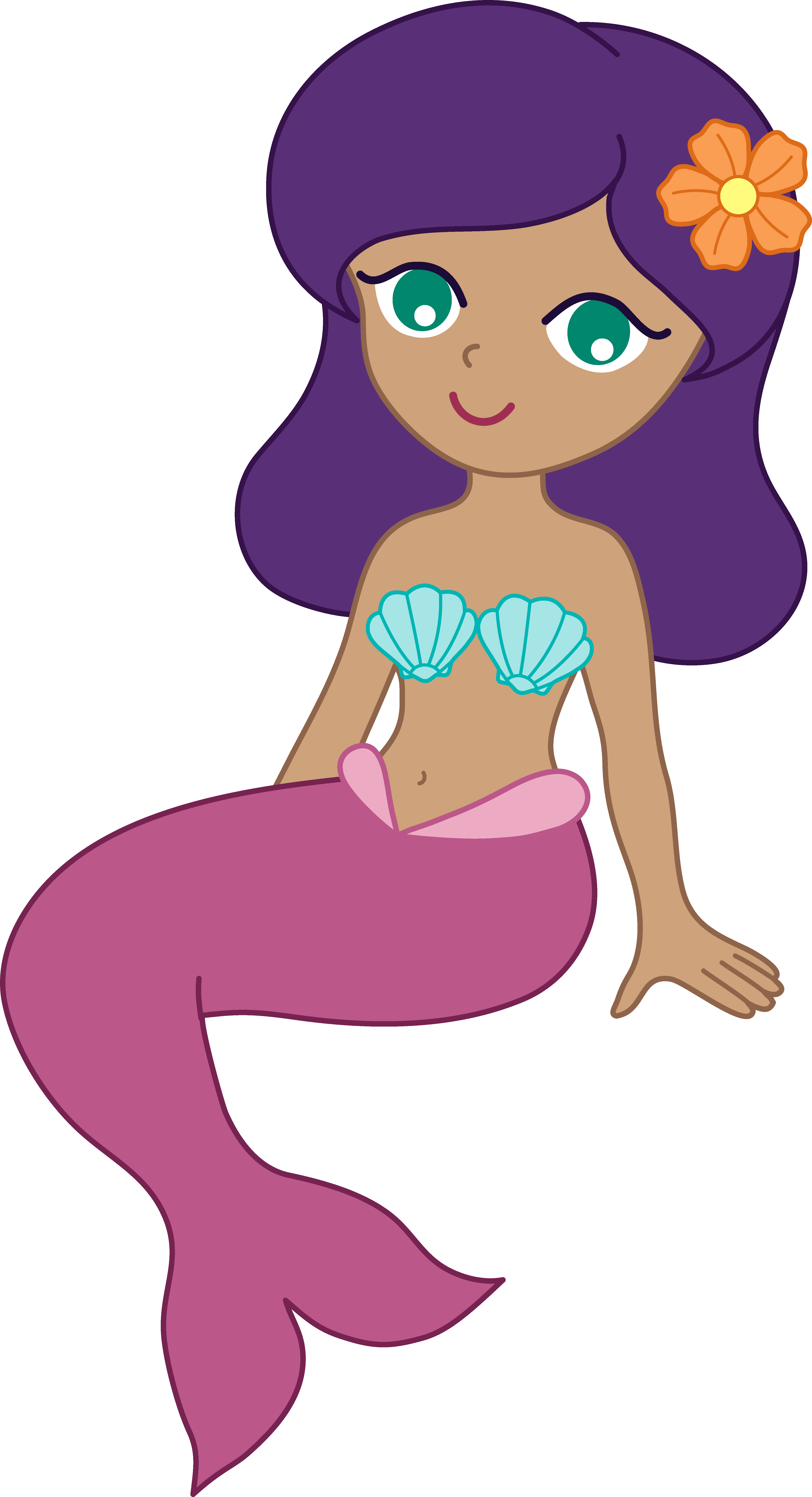 Cartoon Mermaid - ClipArt Best