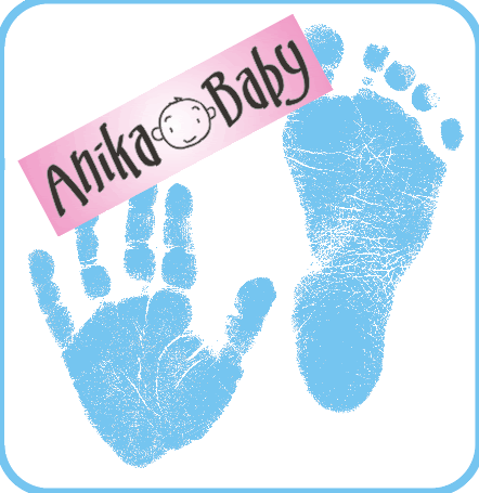 Next Gen. Baby Boy Girl Footprint Handprint Hand Prints Kit Pink ...