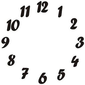 Clock Numbers | eBay