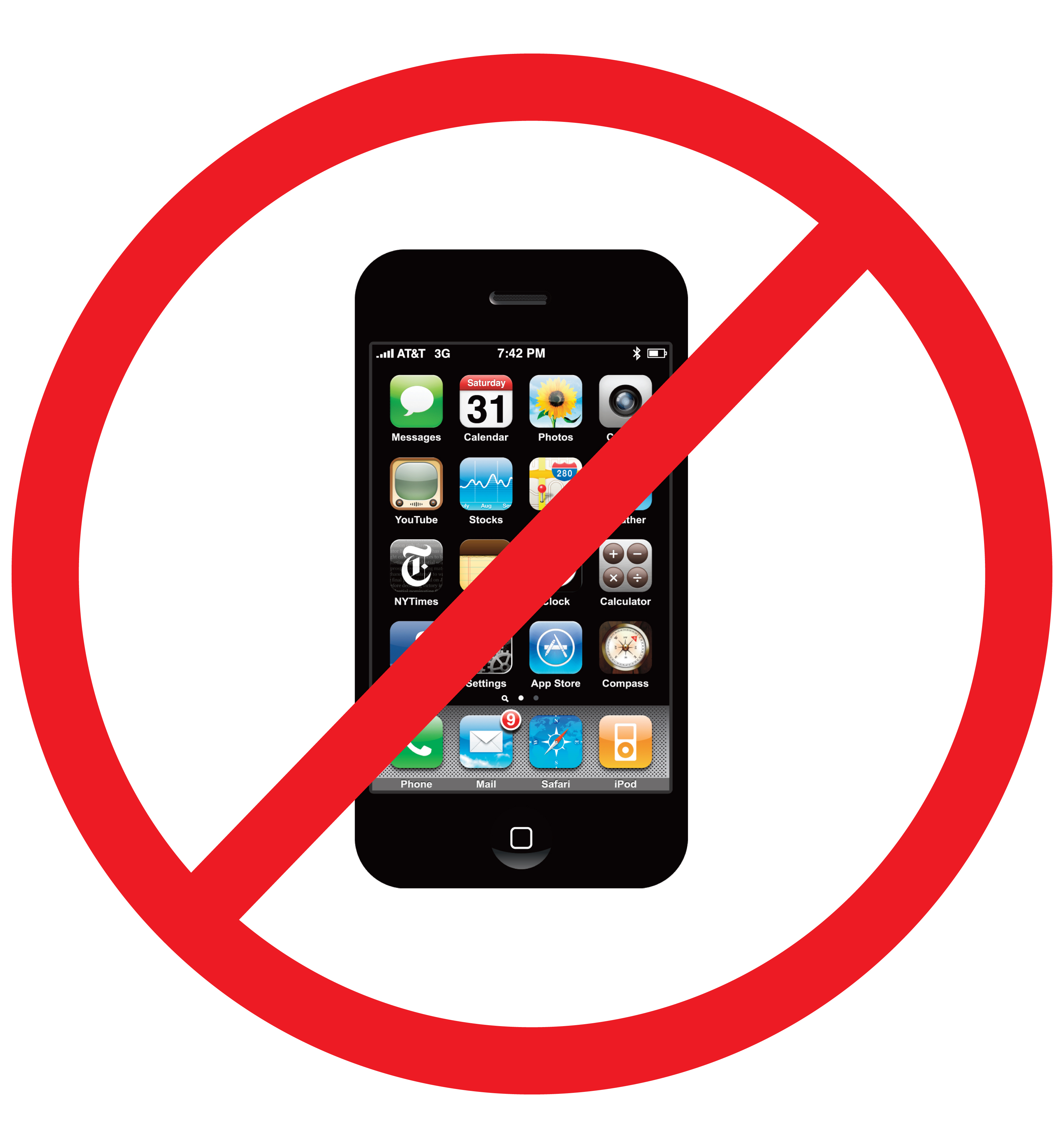No Cell Phone Sign | Free Download Clip Art | Free Clip Art | on ...