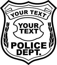 Police officer badge clipart