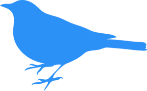 Blue bird clip art