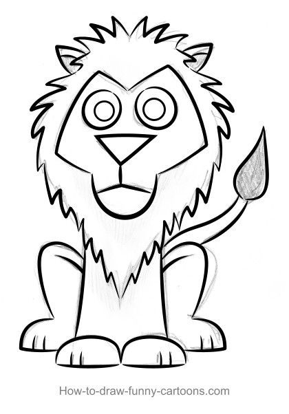 Lion drawings (Sketching + vector)