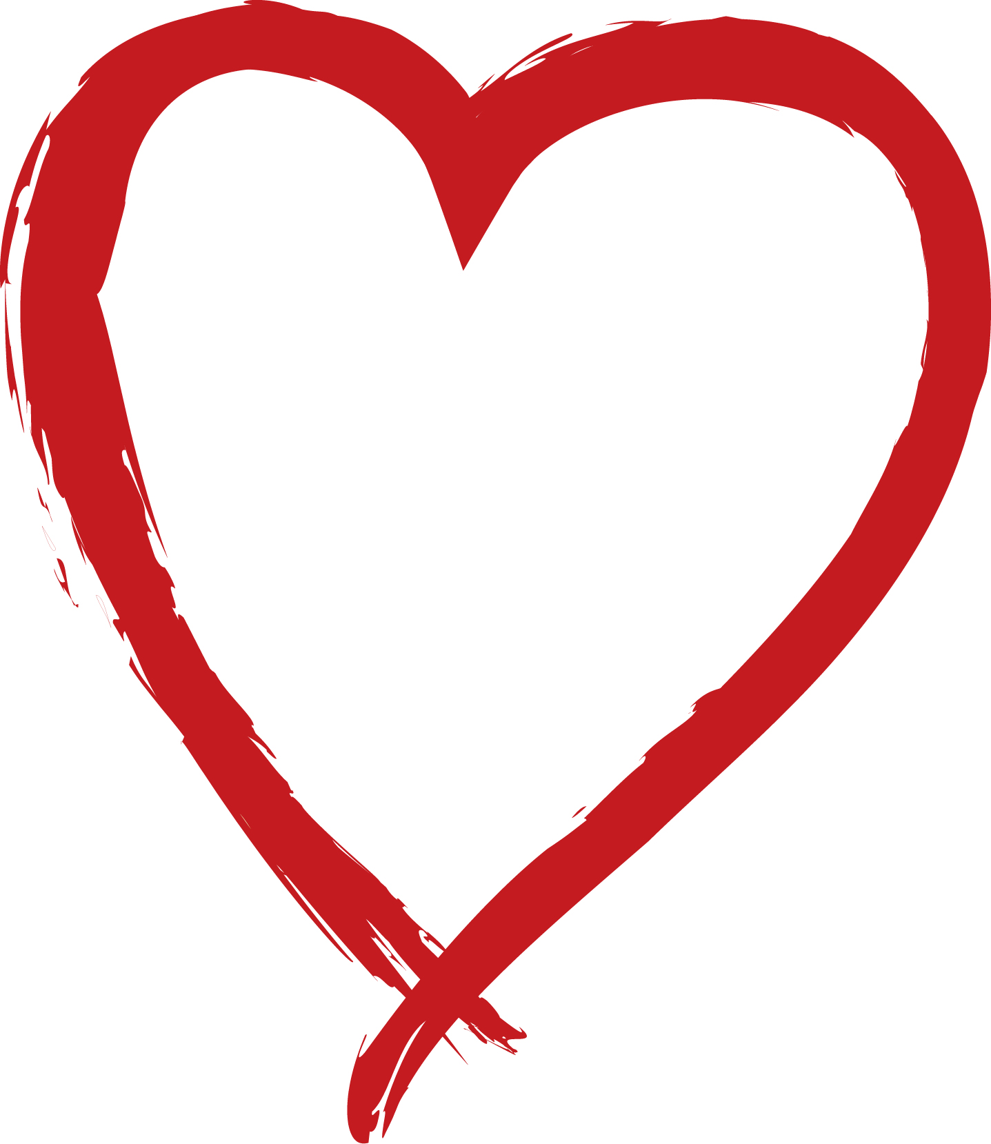 Red Love Heart - ClipArt Best