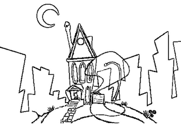 clip art house line drawing - photo #39