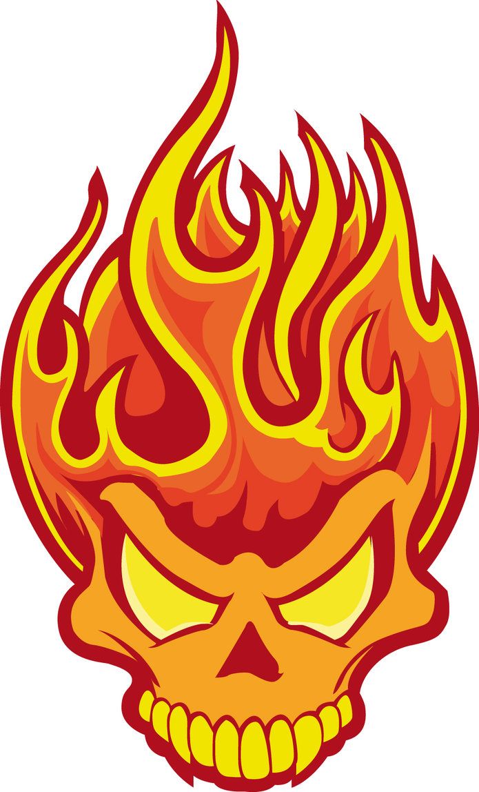 hair on fire clipart - photo #15