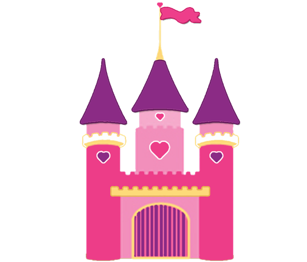 Free princess castle clip art