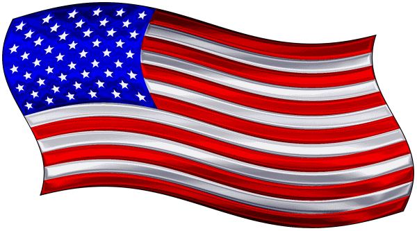 American Flag Clip Art Free - Tumundografico