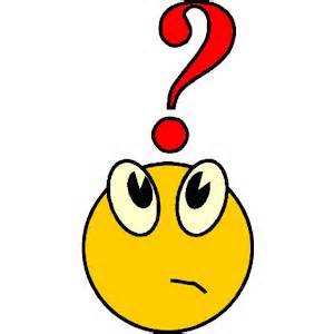 Confused people clipart