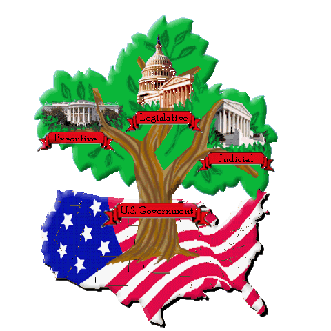 3 branches of government projects for kids clipart