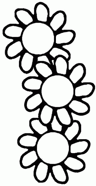 Flower Border Coloring - ClipArt Best