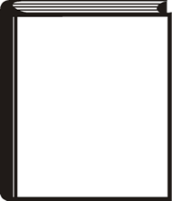 Blank book cover clipart - ClipartFox