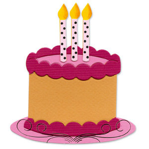 Sizzix - Originals Die - Die Cutting Template - Birthday Cake 2