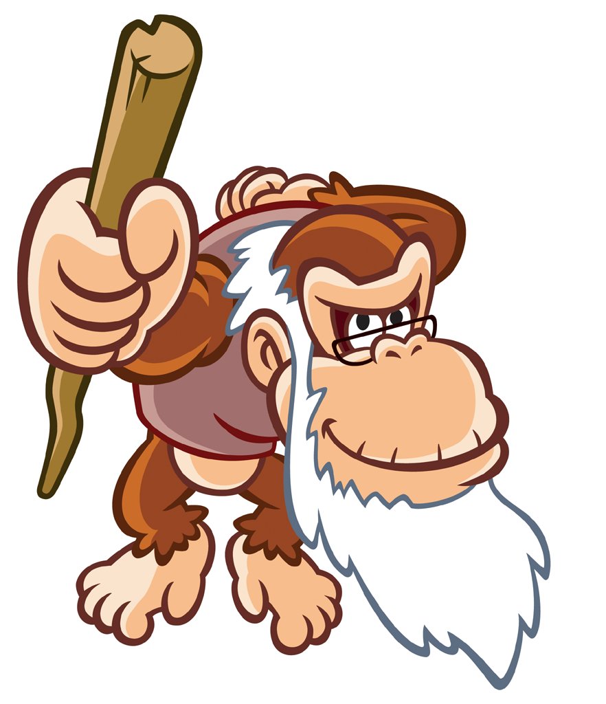 Cranky Kong, Wiki Donkey kong