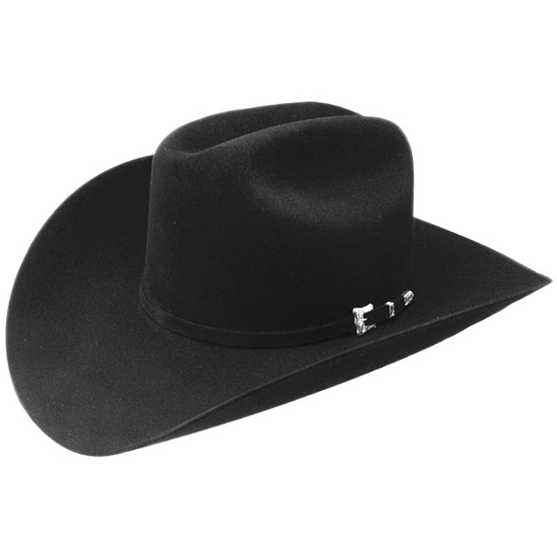 RESISTOL - Resistol Hats 20X Black Gold Felt Cowboy Hat - NRSworld.
